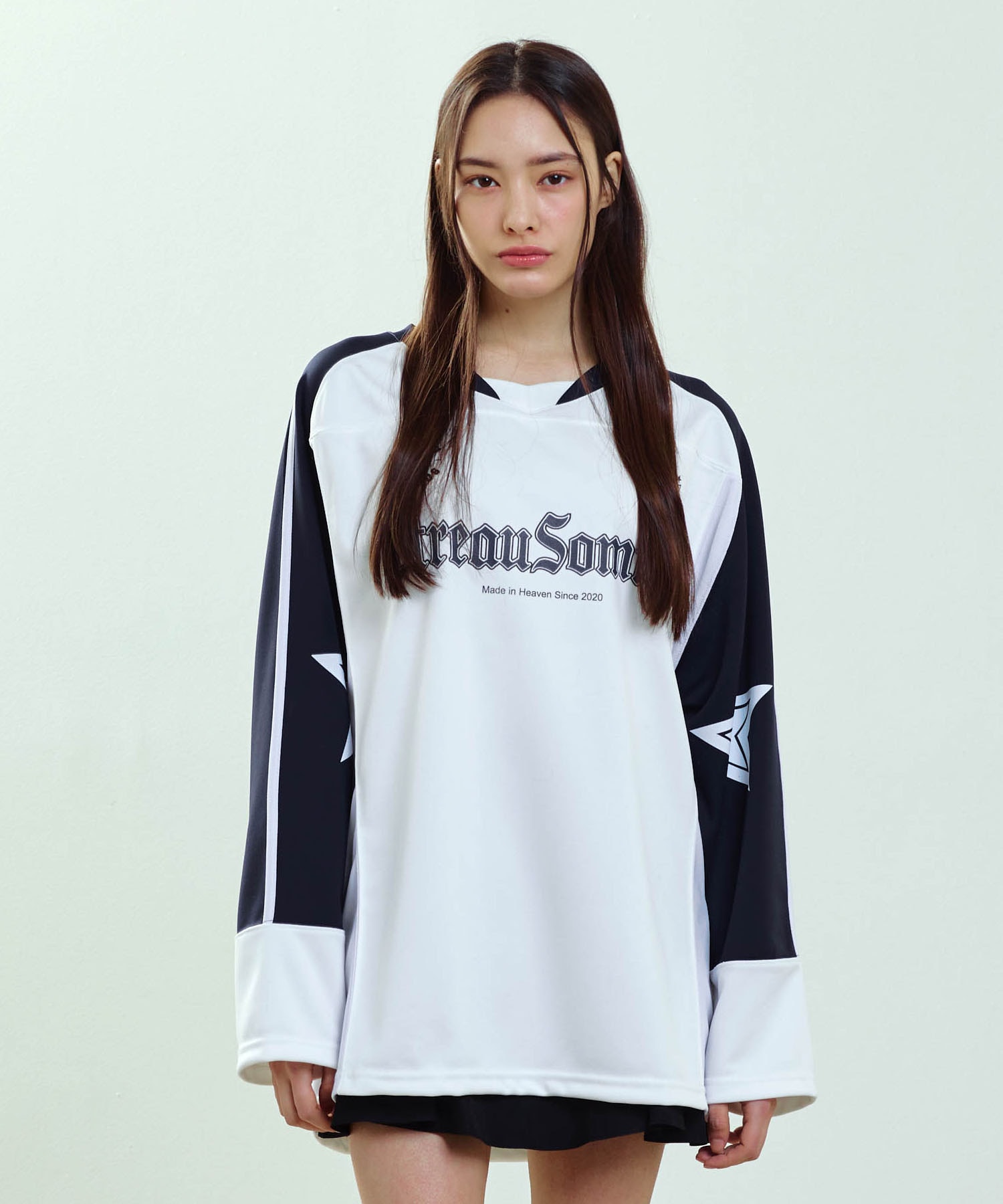 エスリート ロゴ フットボール トップ(ブラック)