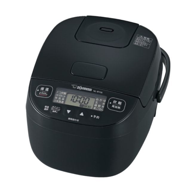 NL-BY05-BA (ブラック) 小容量マイコン炊飯ジャー 3合炊き