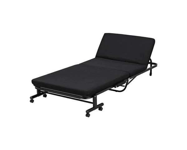アイリスオーヤマ 折りたたみベッド OTB-TRR ブラック 15,899円