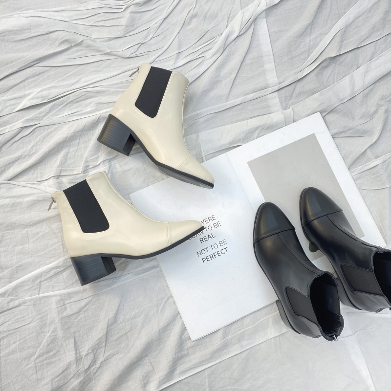 韓国レディースシューズ 秋冬シューズ ウォーカー アンクルブーツ ショートブーツ