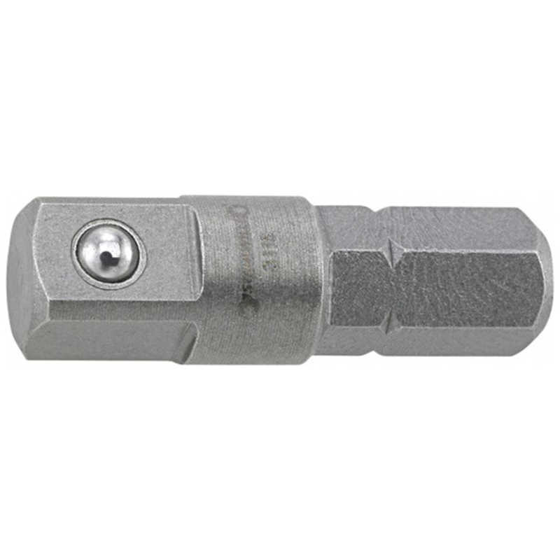 STAHLWILLE　差込角1/4SQ-1/4HEX インパクト用ソケットアダプター 全長25mm　3116