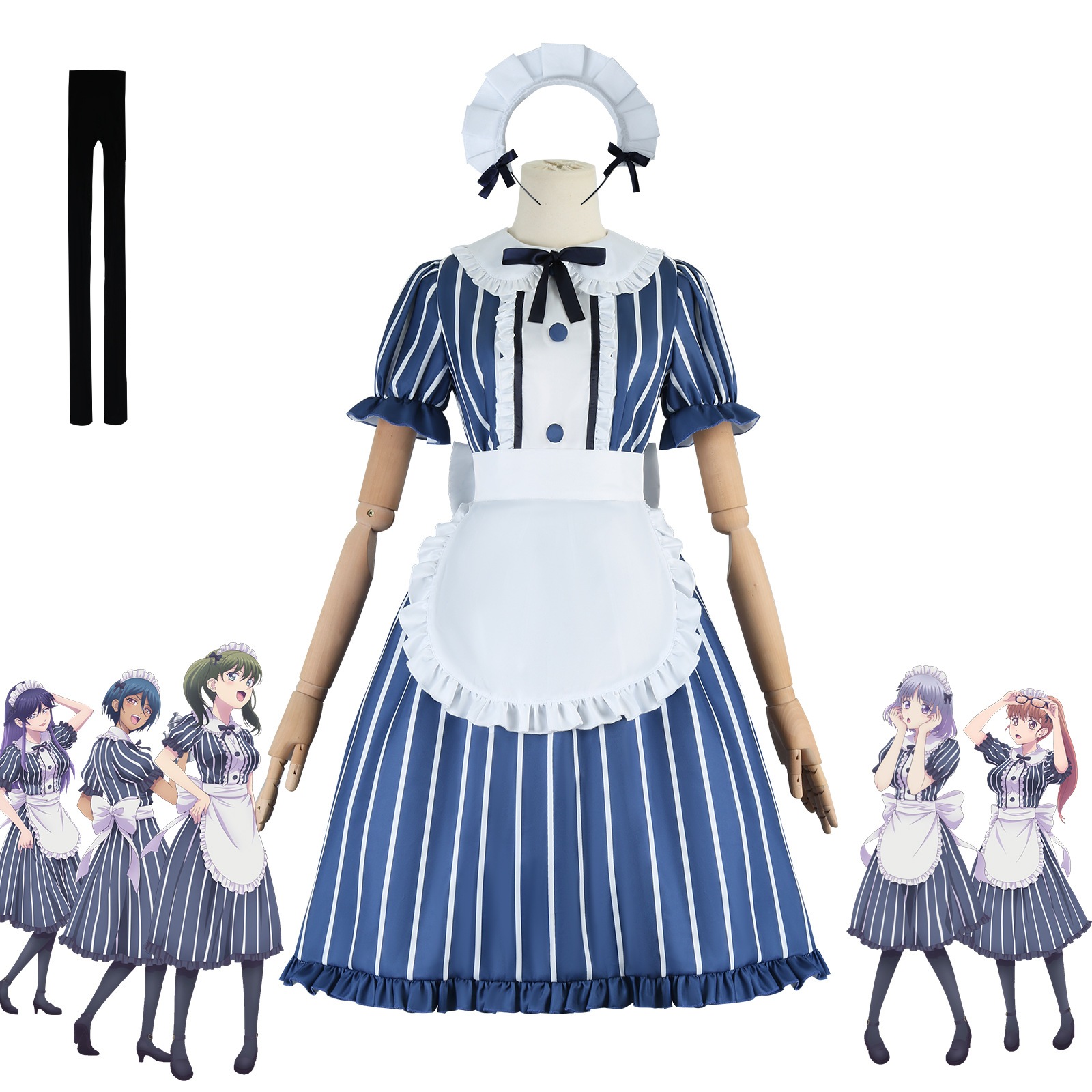 コーヒーハウスcos服露天カフェ高崎舞乙千代田リリー歌宗谷萌美コスプレ