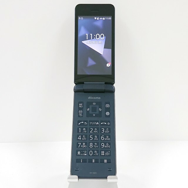 DIGNO ケータイ KY-42C ドコモ ブラック 送料無料 本体 c20331 【中古】