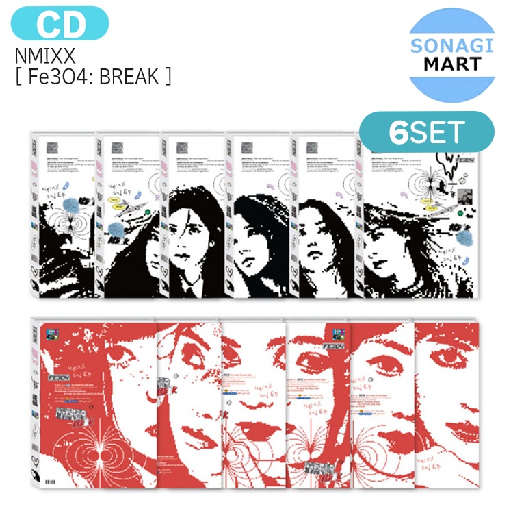 国内発送 [当店限定特典付] NMIXX [ Fe3O4: BREAK ] 6種セット Album / 1次予約