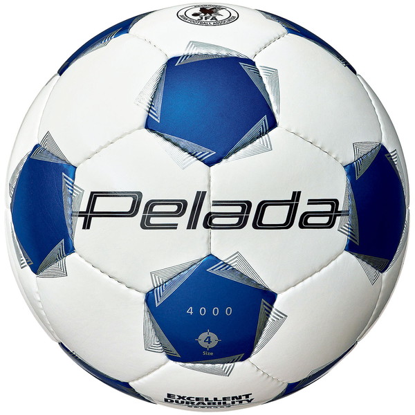 モルテン molten ペレーダ 4000 4 号白青 サッカー ボール4号 F4K4000WB