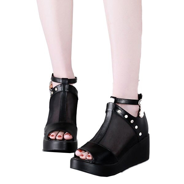 サボサンダル レディース 厚底 ビーチ 夏 美脚 軽量 ウェッジソール オープントゥ