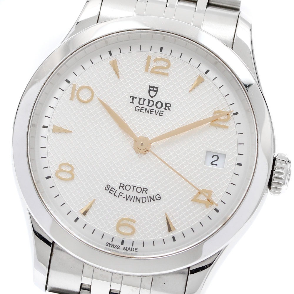 チュードル TUDOR 91450 1926 デイト 自動巻き メンズ 保証書付き_920878【中古】
