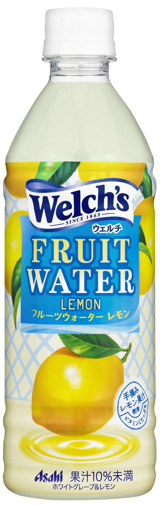 Welchs(ウェルチ) Fruit Water Lemmon(フルーツウォーターレモン) 500ml×24本