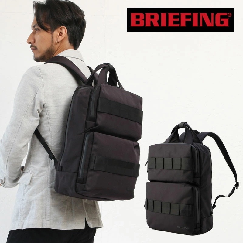 ブリーフィング バッグ ビジネスバッグ リュック バックパック SOLID WAVE BRIEFIN