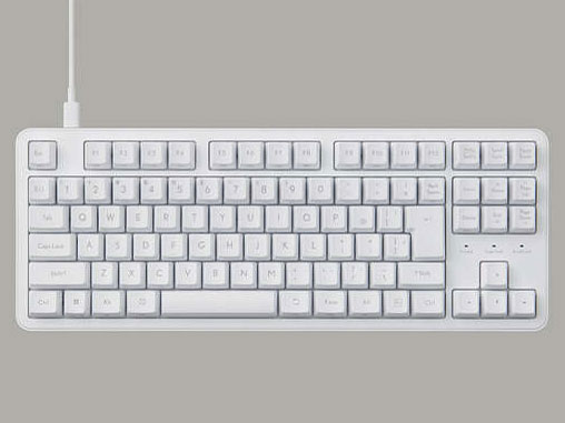 TK-MC30UKTWH 茶軸 [ホワイト]有線キーボード