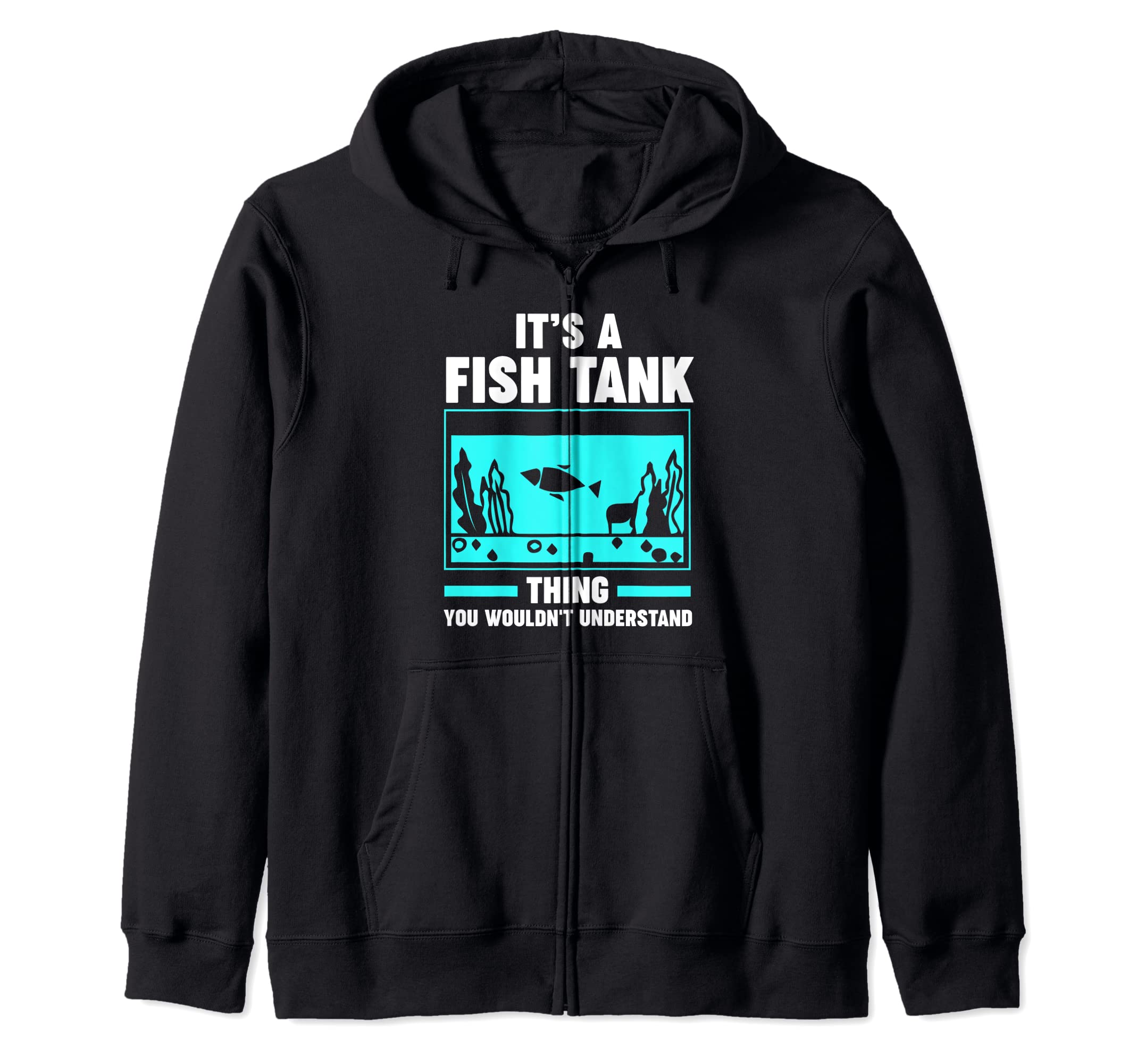 Its a fish thing アクアリウム ジップパーカー