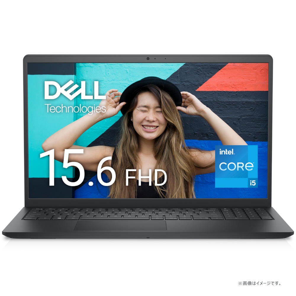 DELL（デル） 15.6型 ノートパソコン Inspiron 15 3520（Core i5/ メモリ 8GB/ 512GB SSD）-　カーボンブラック NI345JEHLNPB