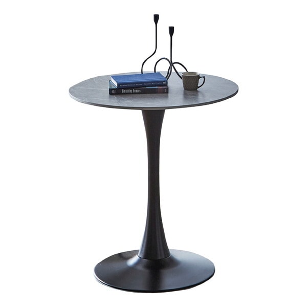 後藤家具物産 CT-FK-GY グレー フォーク ラウンドテーブル メーカー直送 13,990円