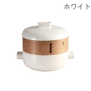 土鍋スープ鍋 土鍋蒸し器付き 竹製 多層 ホテル用家庭用 陶磁器 養生 レトルト両用 シ鍋 蒸し料理に