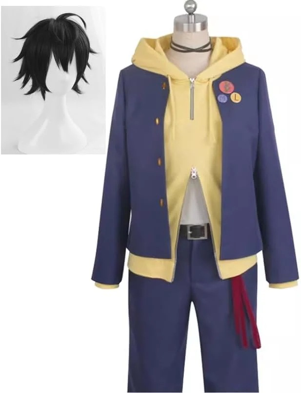 ウィッグ付き山田三郎 コスプレ衣装 コスチューム ハロウィン クリスマス 制服 大人 アニメ