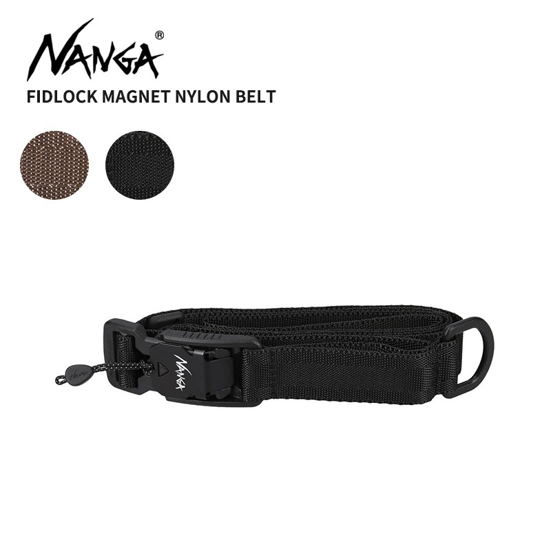 ナンガ ナイロンベルト NANGA フィドロック マグネット ナイロンベルト FIDLOCK MAGNET NYLON BELT アウトドア キャンプ フェス N2532-3Z039Z