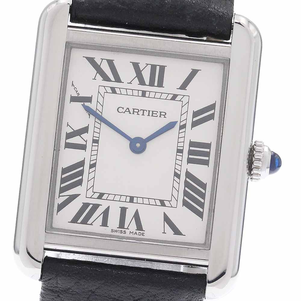 カルティエ CARTIER WSTA0030 タンクソロSM クォーツ レディース 良品 _956066【中古】