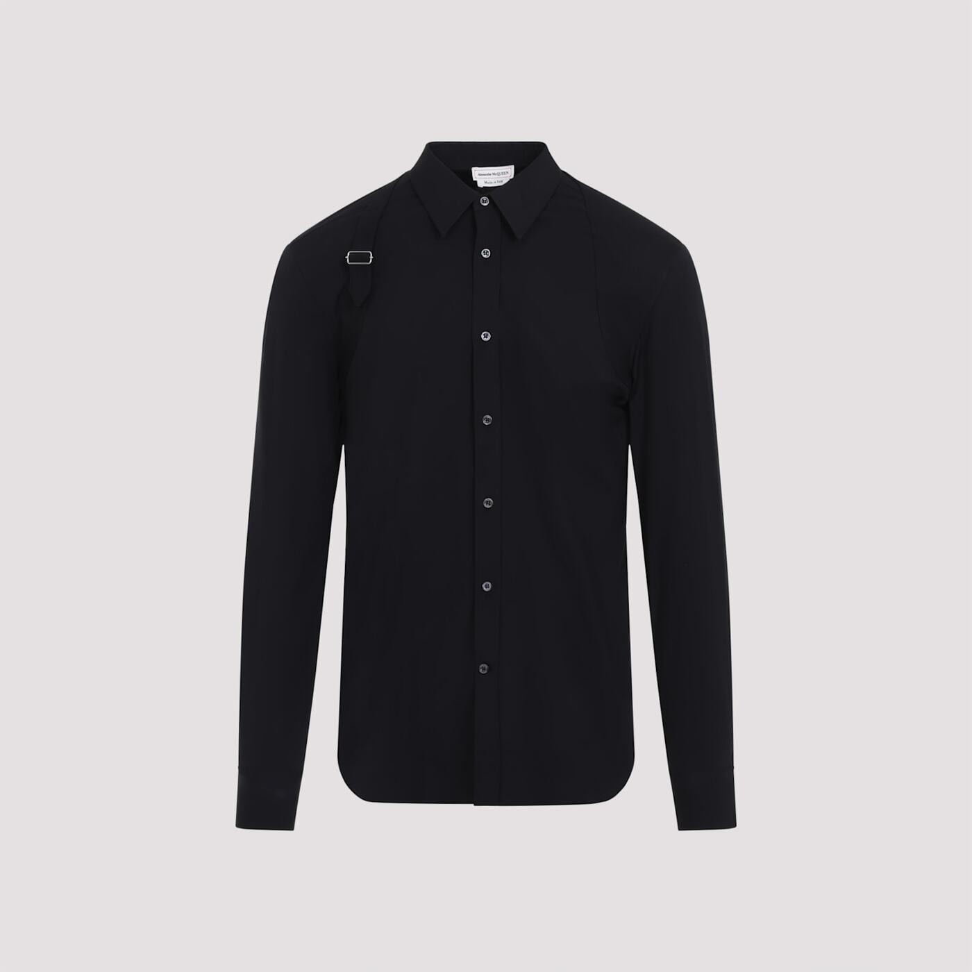 624753.QPN44 1000 BLACK ブラック 春夏2025 シャツ メンズ ia