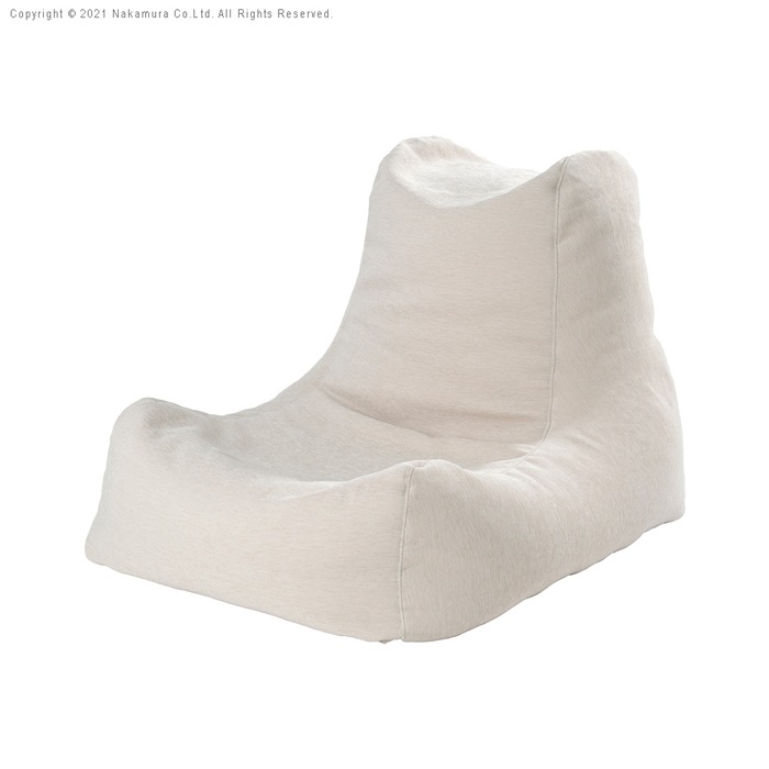 背もたれ付きビーズソファ ファビオ 71500028-IV アイボリー