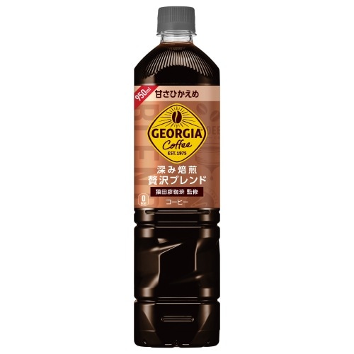 ジョージア 深み焙煎贅沢ブレンド 甘さひかえめ 950ml 24本 （12本入2ケース）