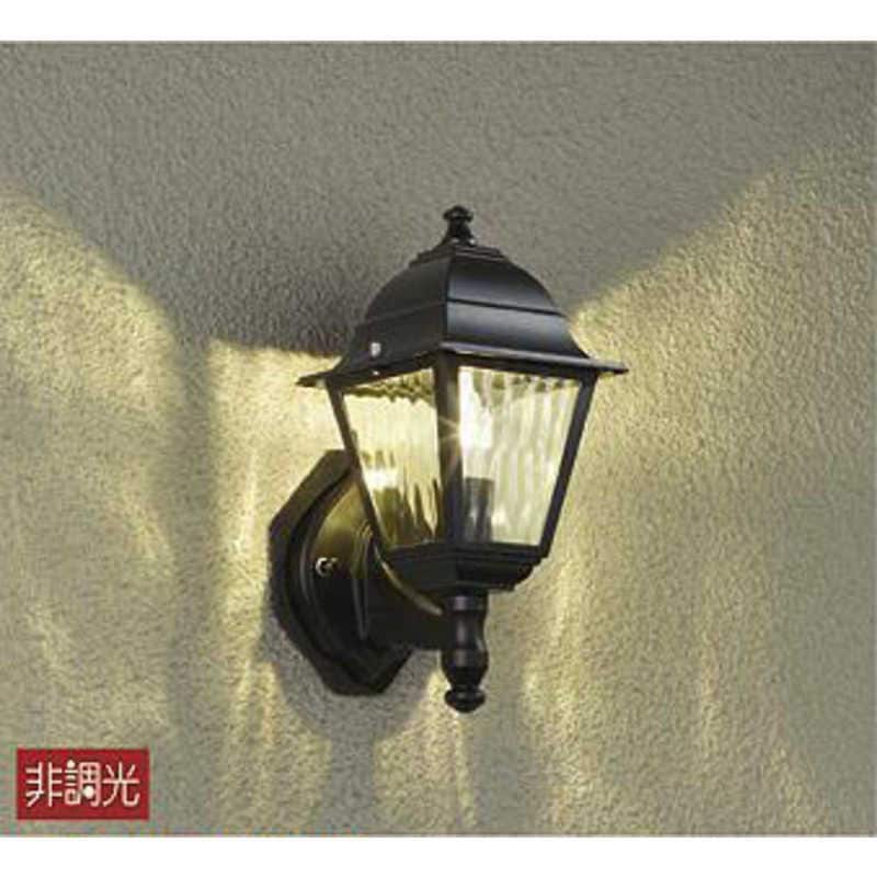 大光電機　玄関照明 黒塗装 [電球色 /LED /防雨型 /要電気工事]　DWP39909Y