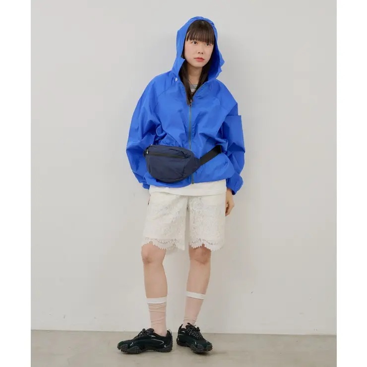 【Kastane】NYLON ZIP HOODIE