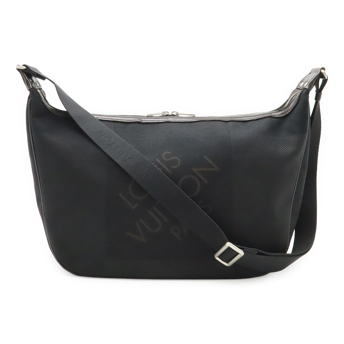 ダミエジェアン エクスプロラトゥール ショルダーバッグ 斜め掛け キャンバス ノワール 黒 ブラック M9361