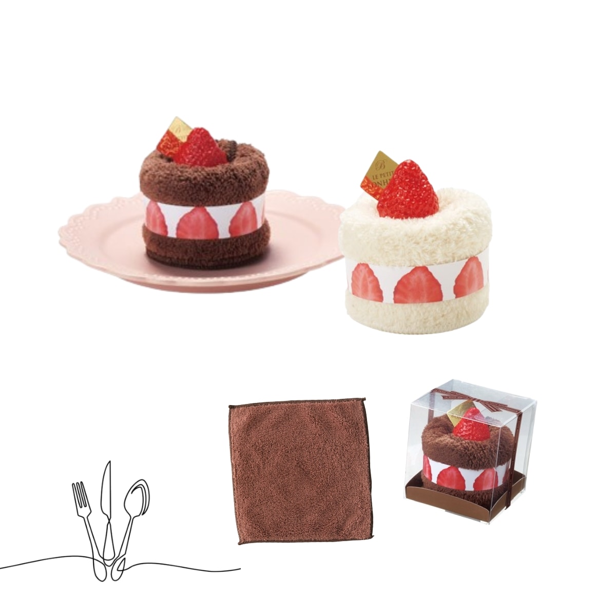 144個セット ルプティールケーキタオル スイーツ プチギフト 結婚式 引出物 かわいい 粗品 景品 ギフト イベント ノベルティ 記念品 挨拶