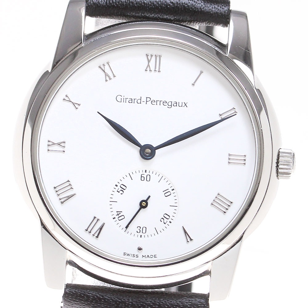 ジラール・ペルゴ GIRARD PERREGAUX 9040 スモールセコンド 手巻き メンズ 美品 _838303【中古】