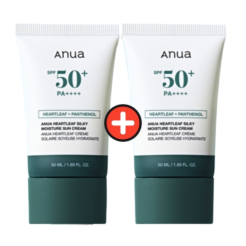 ドクダミ シルキーモイスチャー日焼け止め 50ml ダブル企画