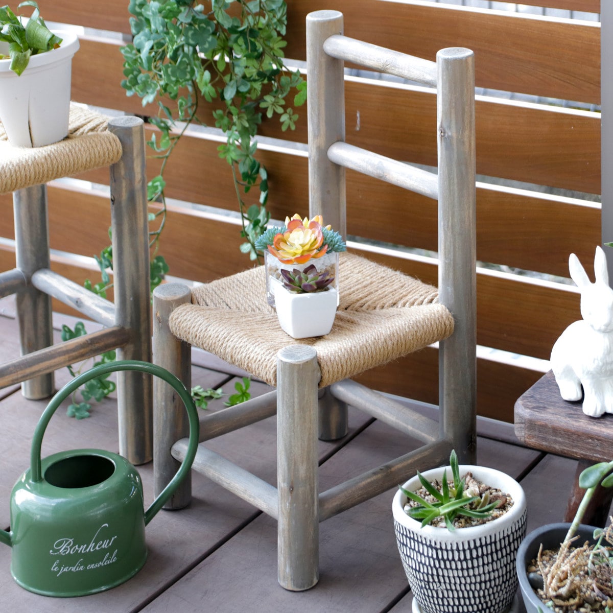 スタンド 花台 ルオリ チェア プランター台 フラワーラック 飾り台 プランターラック フラワー 木 椅子 室内 飾る 台 脚付き 置く 植物 観葉植物 花 園芸 インテリア ディスプレイ 5,295円