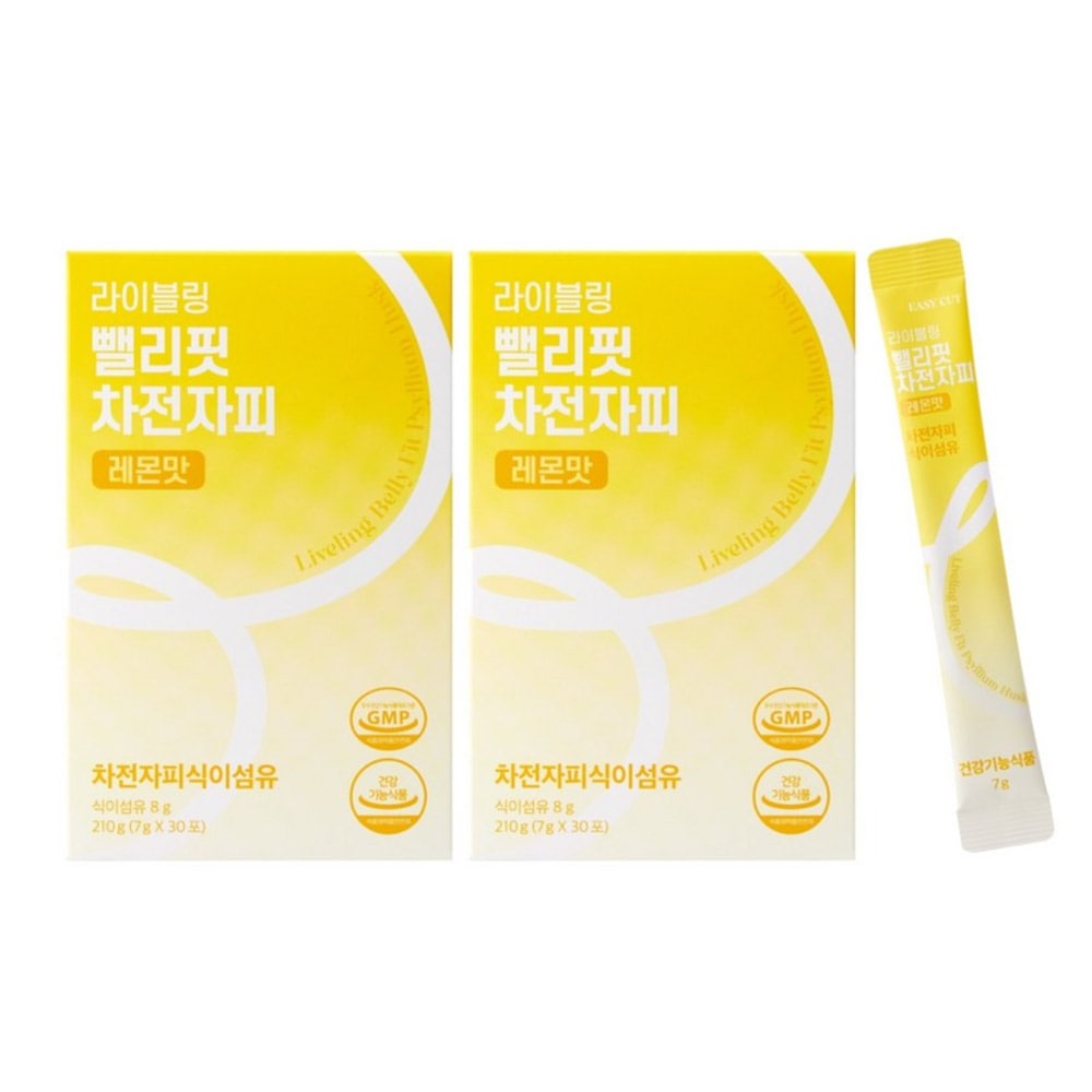 ライブリングオオバコ外皮食物繊維 7gx30ea210g 一日2包 チャジョンジャピ 繊維 健康飲料