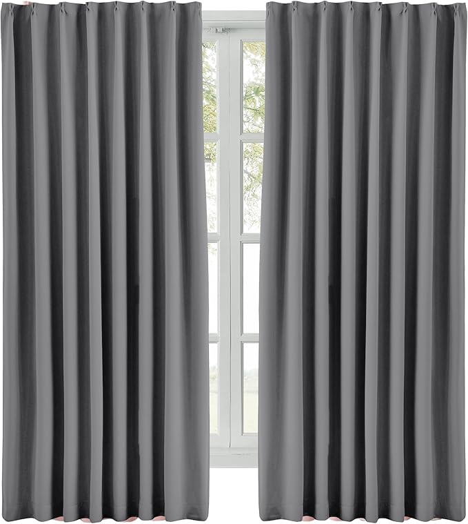 Hansleep カーテン 遮光カーテン 1級遮光 厚手 断熱 防寒 防音 無地 洗濯可能