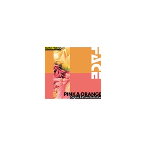 写真素材 SUPER FINE No.8 PINK ＆ ORANGE （ピンクとオレンジ色の花）