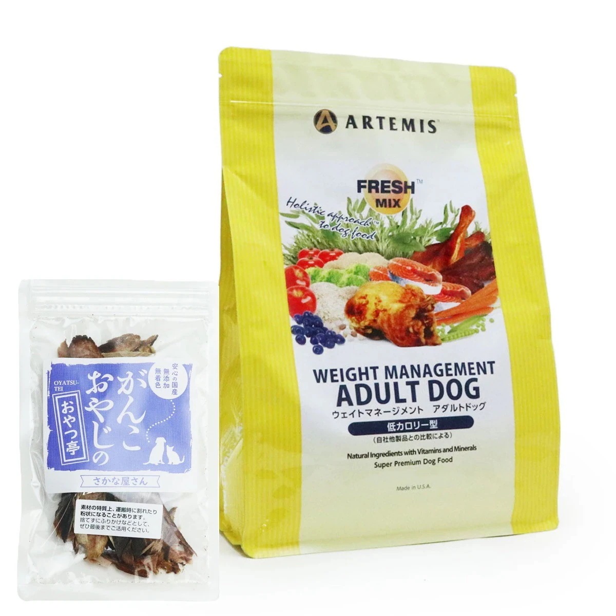 フレッシュミックス ドッグフード ウエイトマネージメント アダルトドッグ 13.6Kg【国産無添加さかなのおやつ付き】