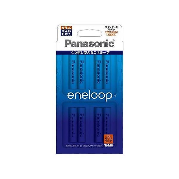 eneloop 単4形 8本パック(スタンダードモデル) BK-4MCC/8C