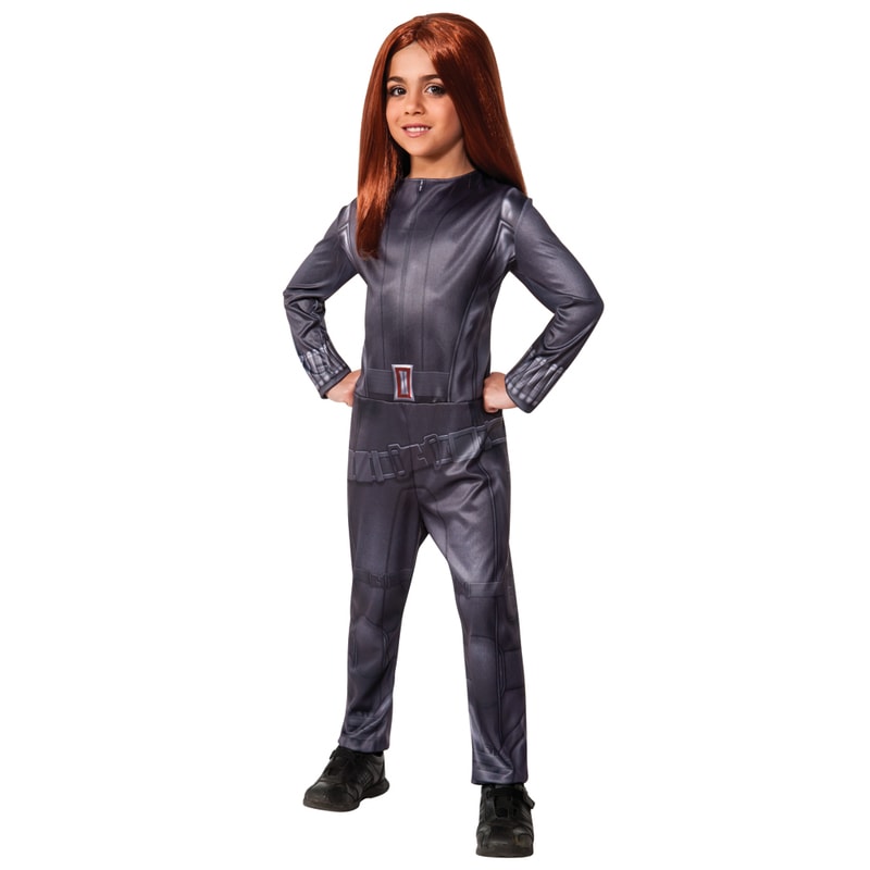 コスプレ 仮装 ブラックウィドウ 子供用 L 【 コスプレ 衣装 ハロウィン 仮装 コスチューム 子供 マーベル グッズ アベンジャーズ キッズ アメコミ MARVEL パーティーグッズ 公式 女の子