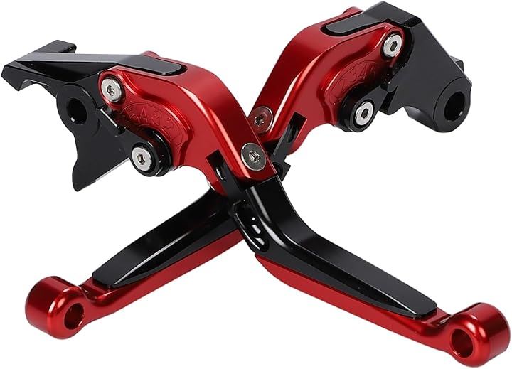 ブレーキ クラッチ レバー セット ホーネット250 Hornet250 MC31(赤)