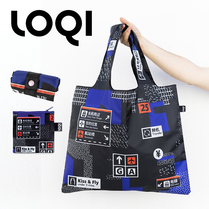 Qoo10 ローキー メール便送料無料 Loqi ローキーエコ バッグ 雑貨