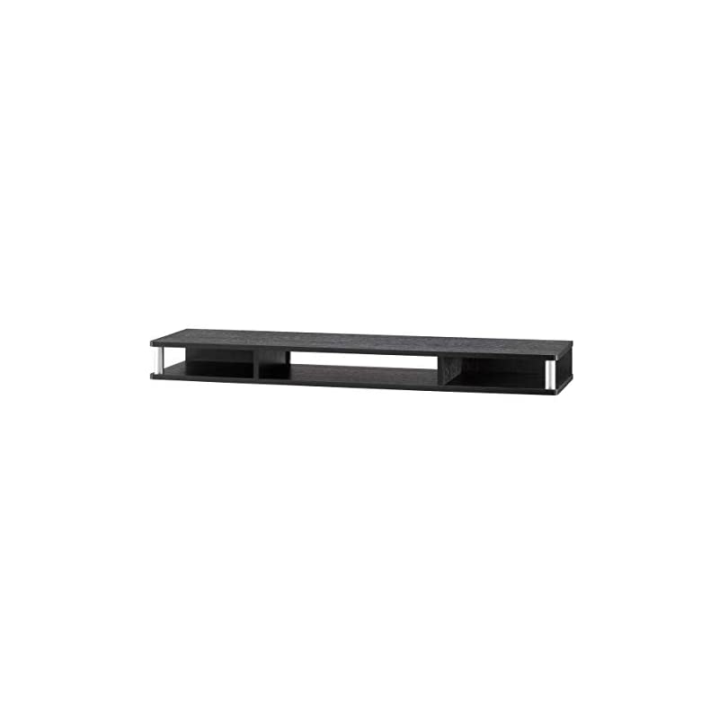【即納】朝日木材加工 テレビ台 【正規品】ちょい足しラック 49型 幅110cm ブラック 完成品 AS-110CT 高さ10.5cm