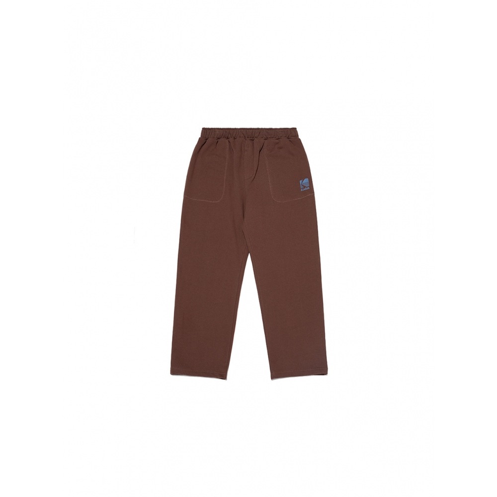 KODAK ApparelエッセンシャルシグネチャーストレートフィットパンツBROWN