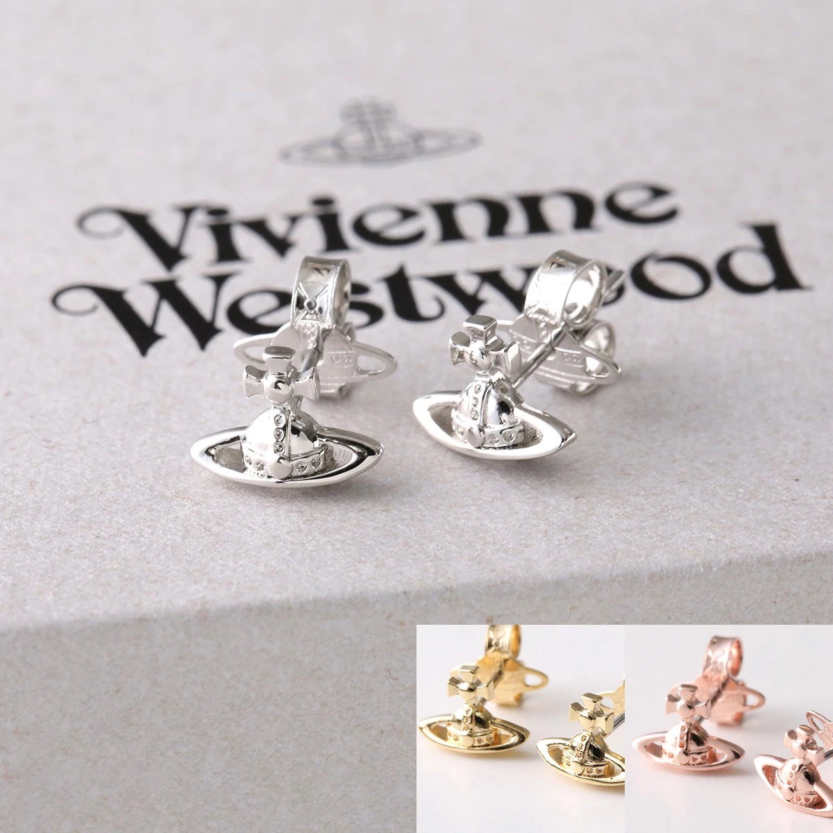 Vivienne Westwood ヴィヴィアンウエストウッド ピアス 62010359 レディース スタッド オーブ アクセサリー カラー3色