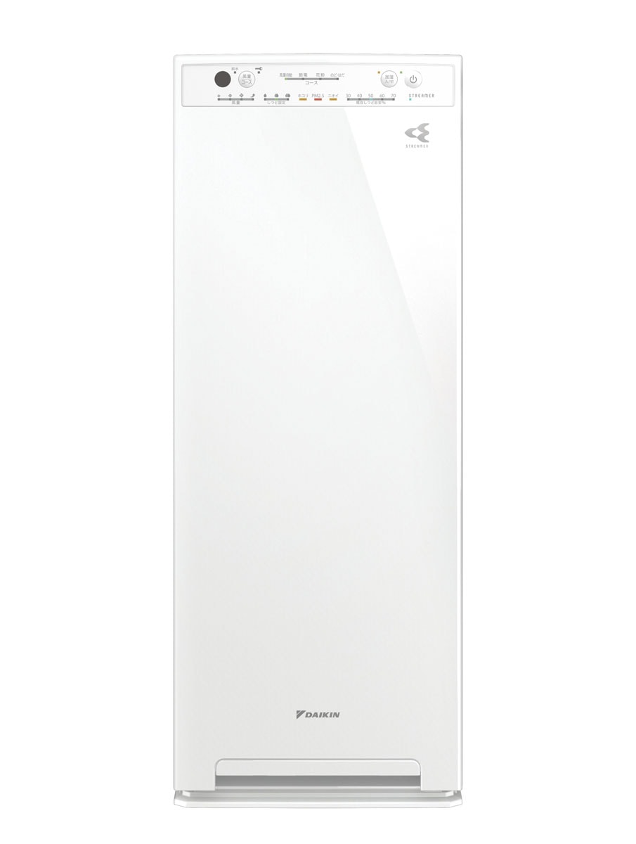 ダイキン MCK556A-W 空気清浄機【加湿機能付】（空清25畳まで 加湿：木造8.5畳プレハブ14畳まで ホワイト） MCK556AW