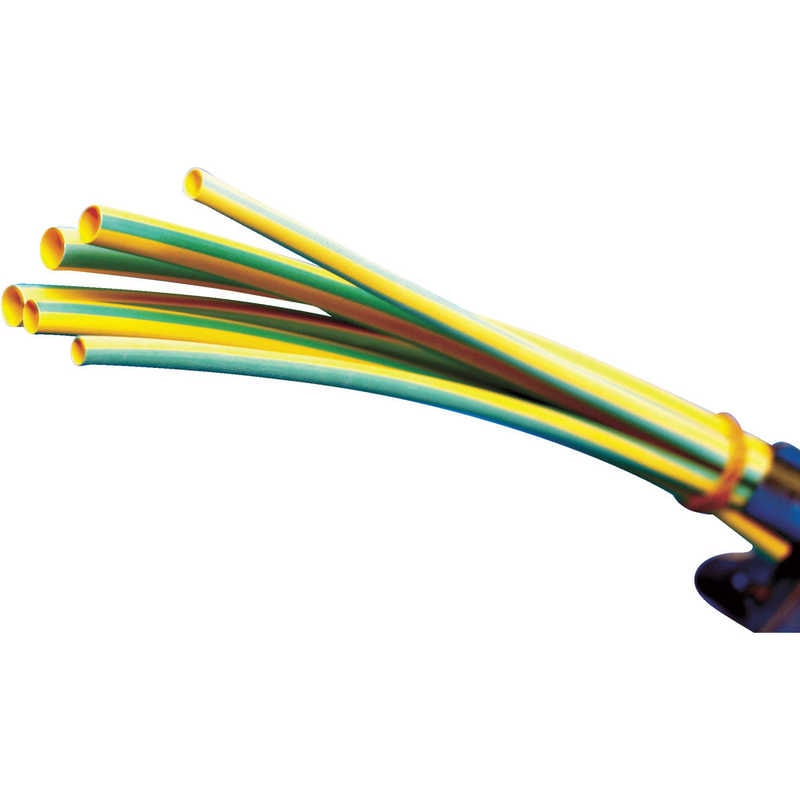 パンドウイット　熱収縮チューブ イエローグリーン　HSTT1248Q45 (1箱25本)