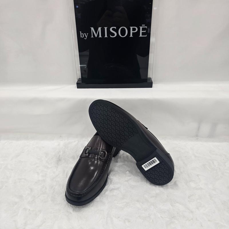 By 男性用装飾ローファー 122HT339SH201 DBROWN 4 JJ