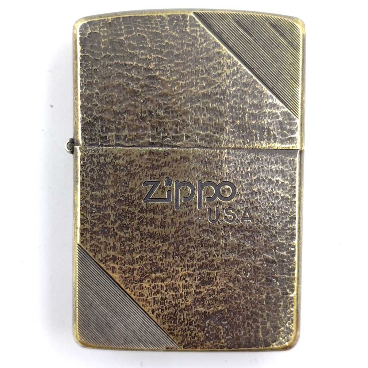 【中古】zippo ジッポー 両面加工 1988年製 ライター