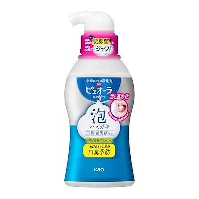 他サイト： 花王 薬用ピュオーラ 泡ハミガキ マイルドタイプ 190mlの商品画像