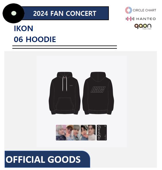 【iKON】 - (06 HOODIE) 2024 FAN CONCERT [CURTAIN-CALL] 8,133円
