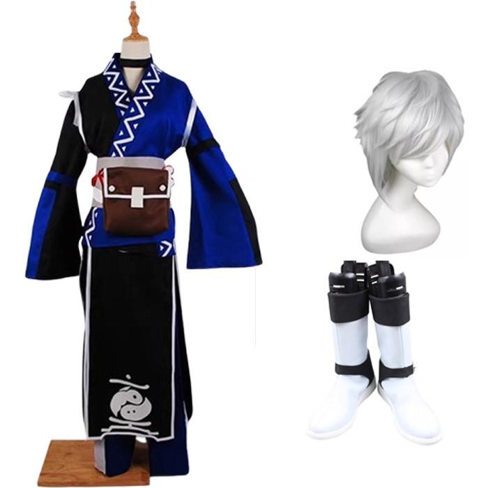 【本日限り激安SALE】森近霖之助 東方Project 東方香霖堂 コスプレ衣装 東方香霖堂 東方project ブーツ ウィッグ