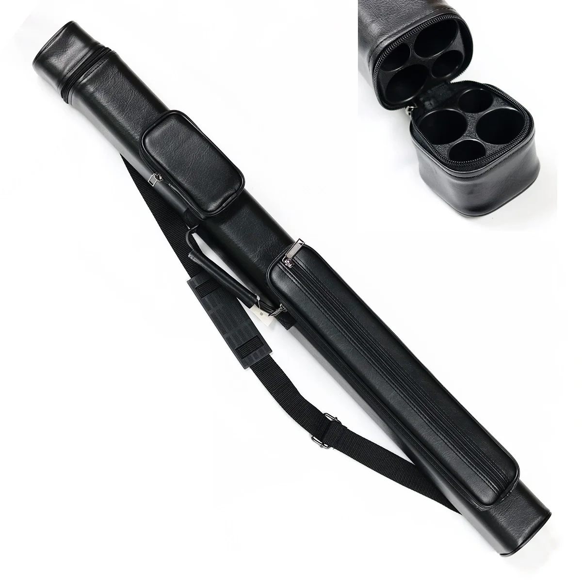 Snoooker yillardプールのスティック黒の色2b2sケースバッグ2個4穴 11,837円